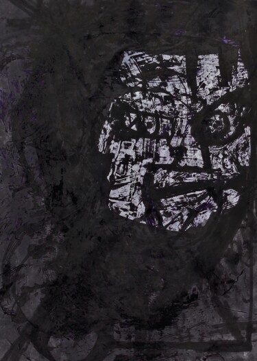 绘画 标题为“j'ai brise le miroir” 由Francisco  Duart Mendes, 原创艺术品, 墨