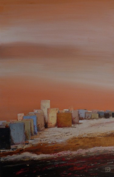 Pintura titulada "Lumieres du sud" por André Robert Deschamps, Obra de arte original, Acrílico