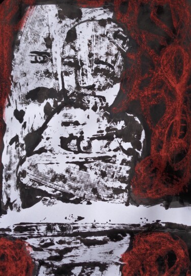 绘画 标题为“j'ai perdu la clé” 由Francisco  Duart Mendes, 原创艺术品, 墨