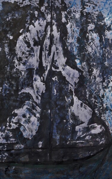 绘画 标题为“au bord de l'eau *” 由Francisco  Duart Mendes, 原创艺术品, 墨