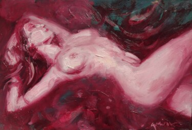 제목이 "Alizarin. Oil on ca…"인 미술작품 Gerry Miller로, 원작, 기름
