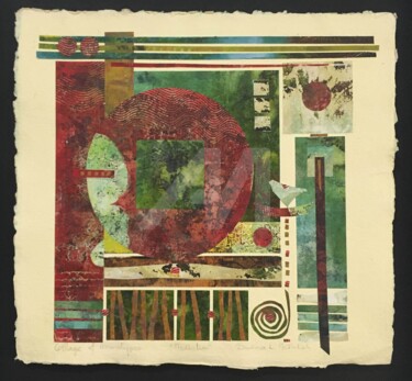 "Mediation entre les…" başlıklı Kolaj Sushma Legendre Mcintosh tarafından, Orijinal sanat, Kolaj