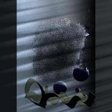 Digital Arts titled "Espace..." by Jacky Patin, Original Artwork, 2D Digital Work