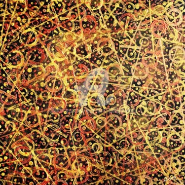 GALAXIE XIII Painting titled "GALAXIE XIII" by Jean-Marc Philippe (Jimpy), Original Artwork, Acrylic
