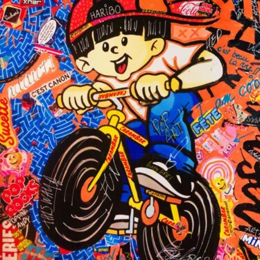 绘画 标题为“Pop ART'ibo” 由Patricia Ducept (Art'Mony), 原创艺术品, 丙烯