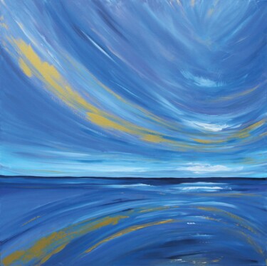 Malerei mit dem Titel "Nature Energy" von Sophia Kühn, Original-Kunstwerk, Acryl
