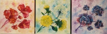 绘画 标题为“Triptych. Paintings…” 由Tatiana Krilova, 原创艺术品, 油