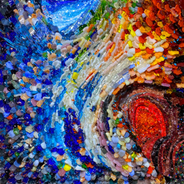 雕塑 标题为“Motion” 由Elena Kirillova, 原创艺术品, 镶嵌