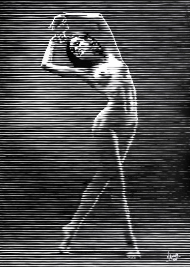 绘画 标题为“Bailarina 01” 由Miguel Angel Lozano Bonora, 原创艺术品, 丙烯