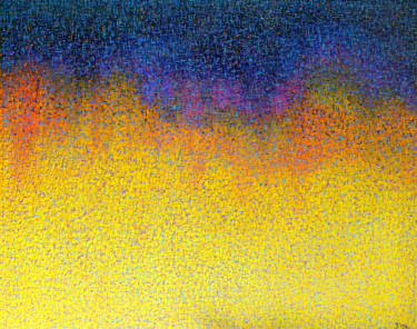 Painting titled "Pray VI20" by Hyun Ae Kang, Original Artwork, Oil