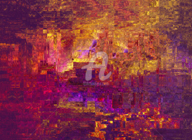Digital Arts titled "Tibet colors" by Françoise Aubert-Moreau, Original Artwork, 2D Digital Work