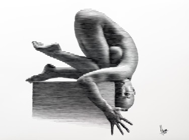 绘画 标题为“Equilibrio 05” 由Miguel Angel Lozano Bonora, 原创艺术品, 丙烯