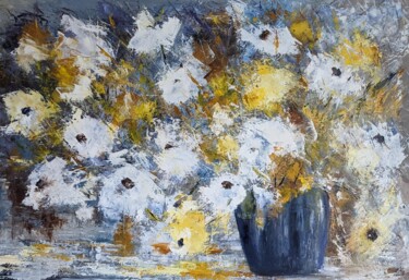 Ask your heart Peinture intitulée "Ask your heart" par Nicole Caron, Œuvre d'art originale, Huile