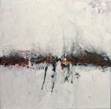 Peinture intitulée "l'hiver" par Elisabeth Pierret, Œuvre d'art originale, Acrylique Monté sur Châssis en bois