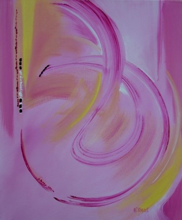 Peinture intitulée "... Mouvement, Marc…" par Anne-Frédérique Ferret, Œuvre d'art originale, Huile