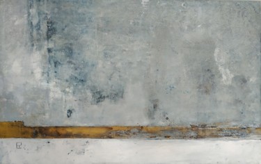 Peinture intitulée "Landscape Février" par Christophe Rivière, Œuvre d'art originale, Huile