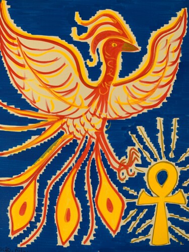 绘画 标题为“La renaissance du p…” 由Renaud Lambert, 原创艺术品, 标记