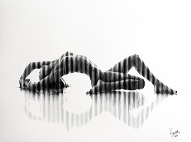 Peinture intitulée "Reflejo" par Miguel Angel Lozano Bonora, Œuvre d'art originale, Acrylique