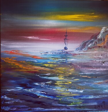 Peinture intitulée "In my mind" par Pascal Jung, Œuvre d'art originale, Huile
