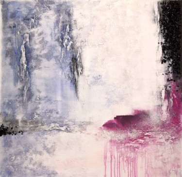 Tenderness Painting titled "Tenderness" by Anastasia Kublikova, Original Artwork, Acrylic Mounted on Wood Stretcher frame