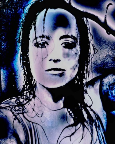 Photography titled "Digital Girl" by Mrn, Original Artwork, Digital Photography
