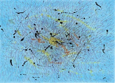 Blot | Number 2 Drawing titled "Blot | Number 2" by Ivan Klymenko, Original Artwork, Conté