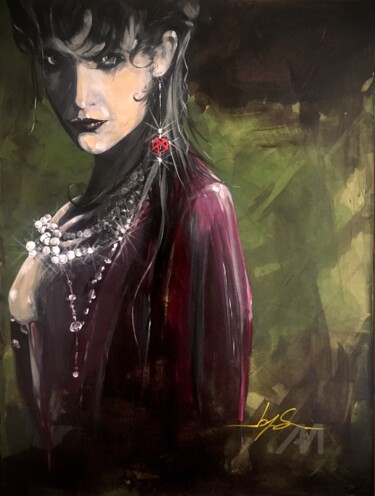 Peinture intitulée "Anushka" par Iconbys, Œuvre d'art originale, Acrylique Monté sur Châssis en bois