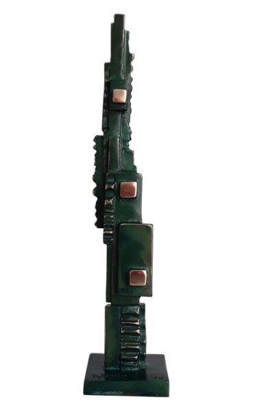 "Totem 10" başlıklı Heykel Gérard Taillandier tarafından, Orijinal sanat, Bronz