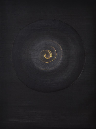 Painting titled "The Circle Theory #…" by Faye Zxz, Original Artwork, Oil