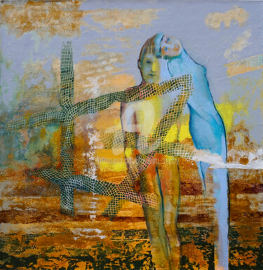 绘画 标题为“Surrealistyczny lip…” 由Anna Lupa-Suchy, 原创艺术品, 油