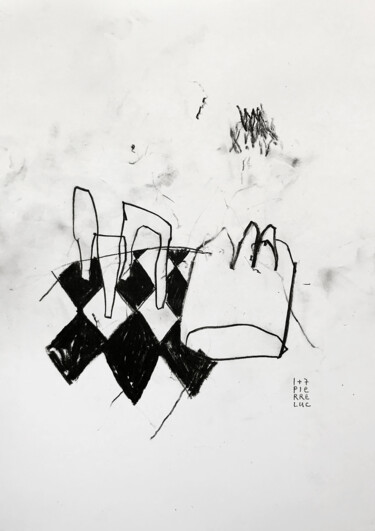 Dessin intitulée "FANTASIA II" par Luc Pierre, Œuvre d'art originale, Graphite