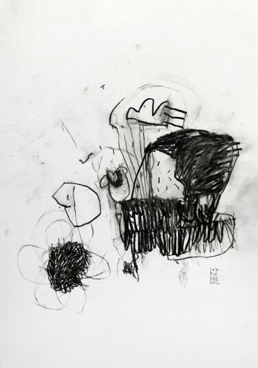 Dessin intitulée "FANTASIA VI" par Luc Pierre, Œuvre d'art originale, Graphite