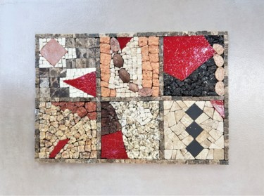 雕塑 标题为“Patchwork 1” 由Francine Bonnet, 原创艺术品, 镶嵌