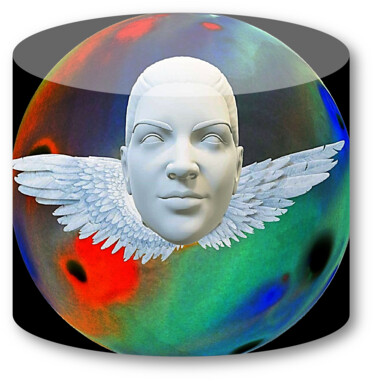 Digitale Kunst mit dem Titel "DIGITALARTE02" von Antonio Guimaraes, Original-Kunstwerk, Digitale Malerei