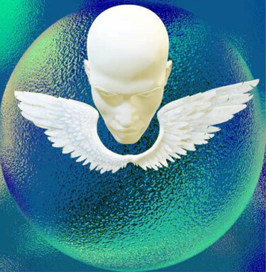 Digitale Kunst mit dem Titel "DIGITALARTE04" von Antonio Guimaraes, Original-Kunstwerk, Digitale Malerei