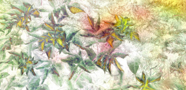 Vent de printemps Arts numériques intitulée "Vent de printemps" par Michel Guillaumeau, Œuvre d'art originale, Peinture numérique