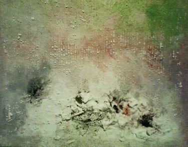 BLANCO COMO LA NIEVE Collages titled "BLANCO COMO LA NIEVE" by Soraya Quintana Quiñones, Original Artwork, Acrylic Mounted on Wood Stretcher frame