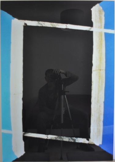 Photographie intitulée "Hommage à Nicolas d…" par Jean Paul Chenaud, Œuvre d'art originale, Photographie argentique Monté su…
