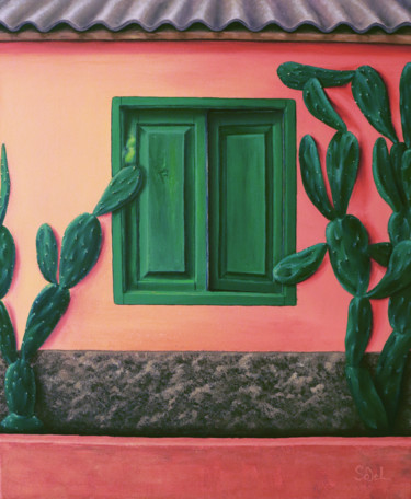 Tequila Sunrise Painting titled "Tequila Sunrise" by Lucy Sodel, Original Artwork, Acrylic