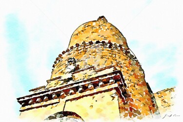Torre medievale con stemma (2)