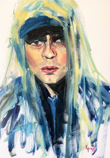 Картина под названием "After the rain" - Anastasiya Krokhmal ( Art Kroha), Подлинное произведение искусства, Масло