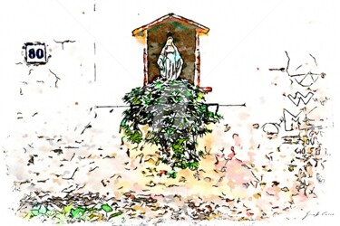 Edicola votiva e numero civico