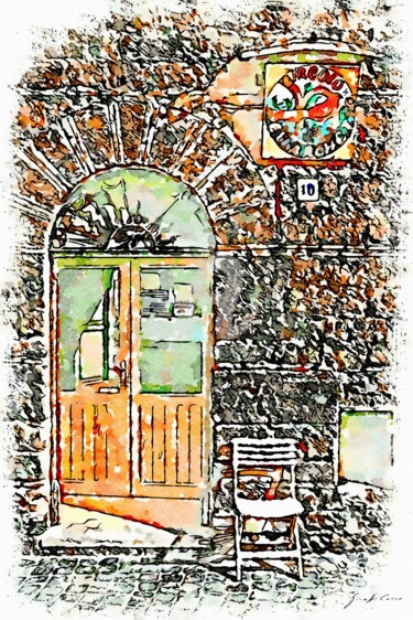 Porta con sedia