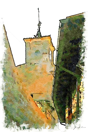 Scorcio con torre