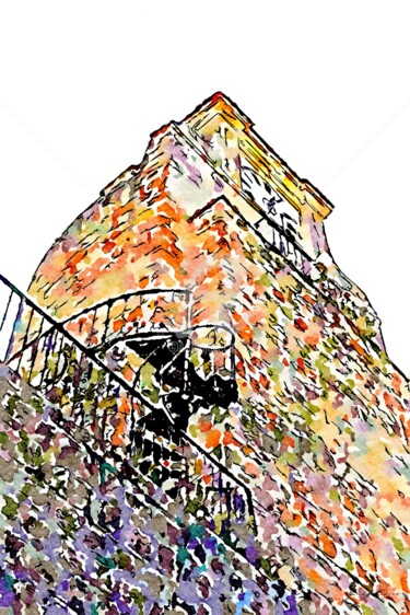 Torre con scala a chiocciola