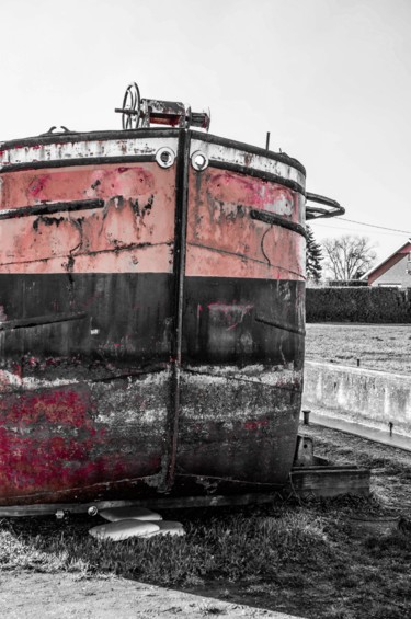 Photographie intitulée "abandon" par Olivier De Pooter, Œuvre d'art originale, Photographie manipulée
