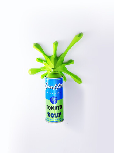 雕塑 标题为“Polysplash - Tomato…” 由2fast, 原创艺术品, 丙烯