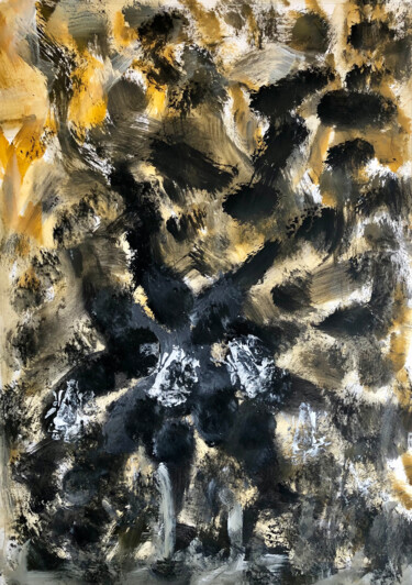 绘画 标题为“Wachstum (1)		/ Gro…” 由Dietmar Egger, 原创艺术品, 丙烯