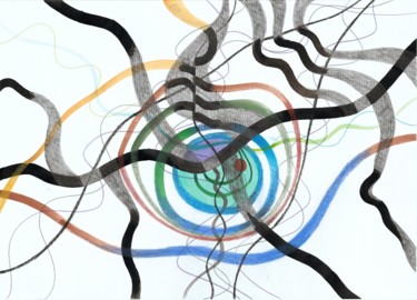 Blot | Number 4 Drawing titled "Blot | Number 4" by Ivan Klymenko, Original Artwork, Pencil