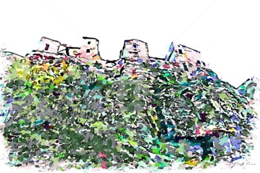 Case in cima alla rupe